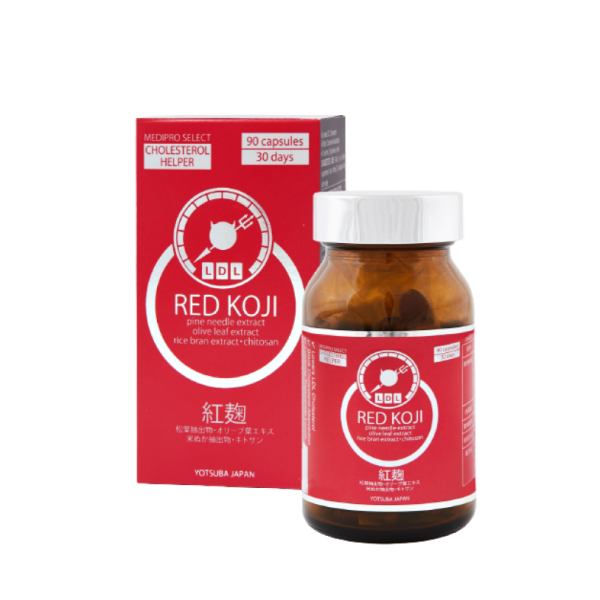 Yotsuba Red Koji (90 капсул): Натуральний комплекс для зниження холестерину та здоров'я судин
