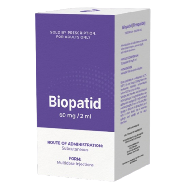 Biopatid (Біопатид) 60 mg / 2 ml — препарат для контролю ваги та рівня цукру