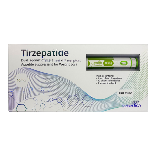 Tirzepatide (Synedica) 40 мг — препарат для контролю ваги, апетиту та цукру