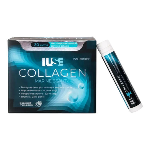 Морський колаген IUSE Collagen Marine Beauty 30 шотів